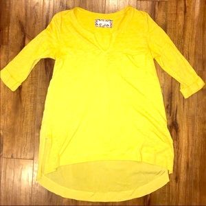 Anthropologie pure and good long top